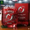 NJ Devils 52nd Anniversary Whiskey Glass