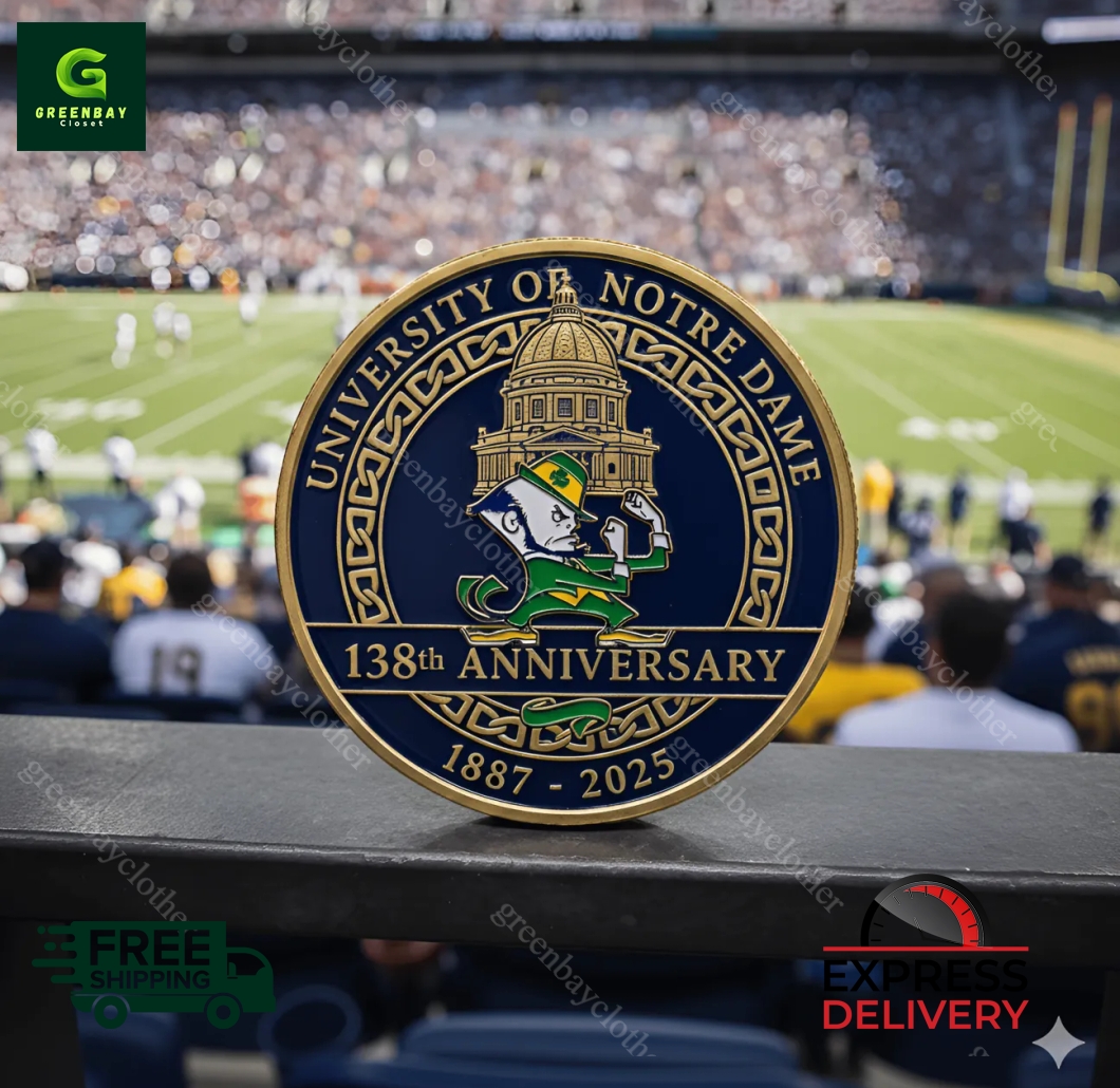 Notre Dame Irish Warriors 138th Anniversary Commemorative Coin