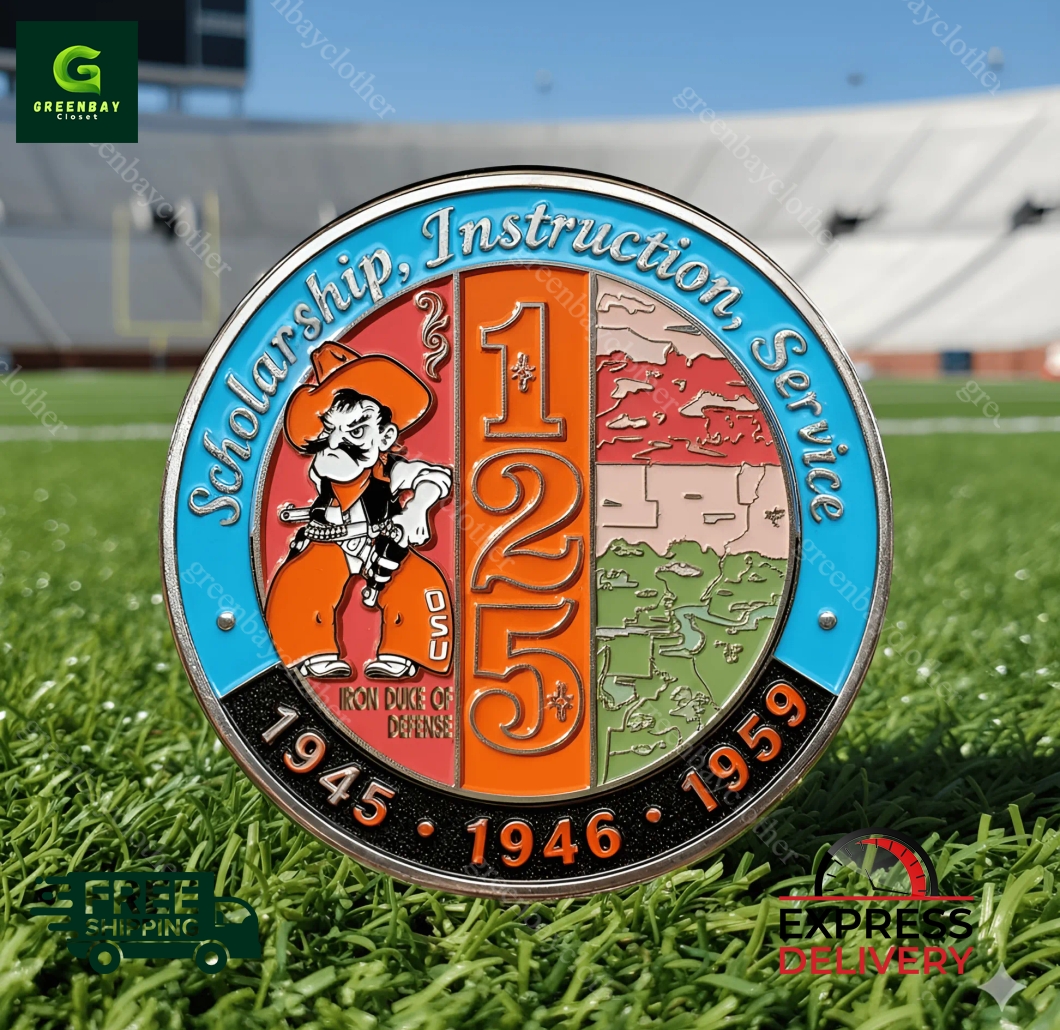 Okalahoma State Cowboys 125th Anniversary Commemorative Coin