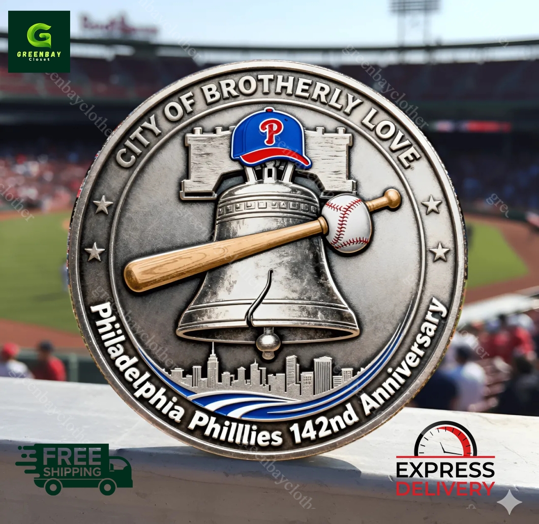 Philadelphia Phillies 142nd Anniversary Commemorative Coin