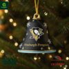 Pittsburgh Penguins 58th Anniversary Christmas Bell Ornament