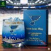 Saint Louis Blues 59th Anniversary Whiskey Glass