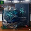 Seattle Kraken 5th Anniversary Whiskey Glass