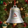 St. Louis Cardinals 143rd Anniversary Christmas Bell Ornament