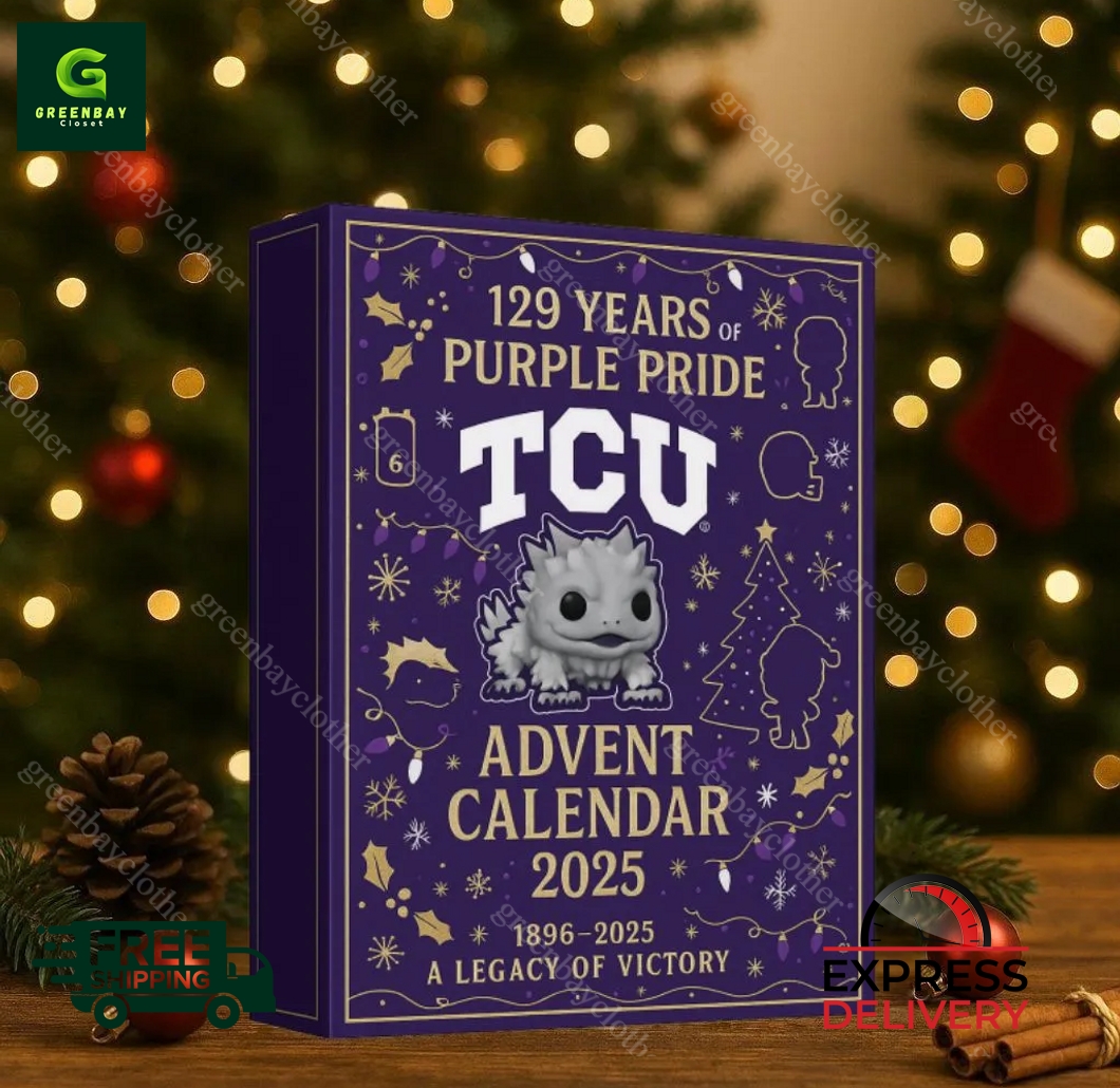 TCU Horned Frogs 129th Anniversary Purple Pride Advent Calendar 2025