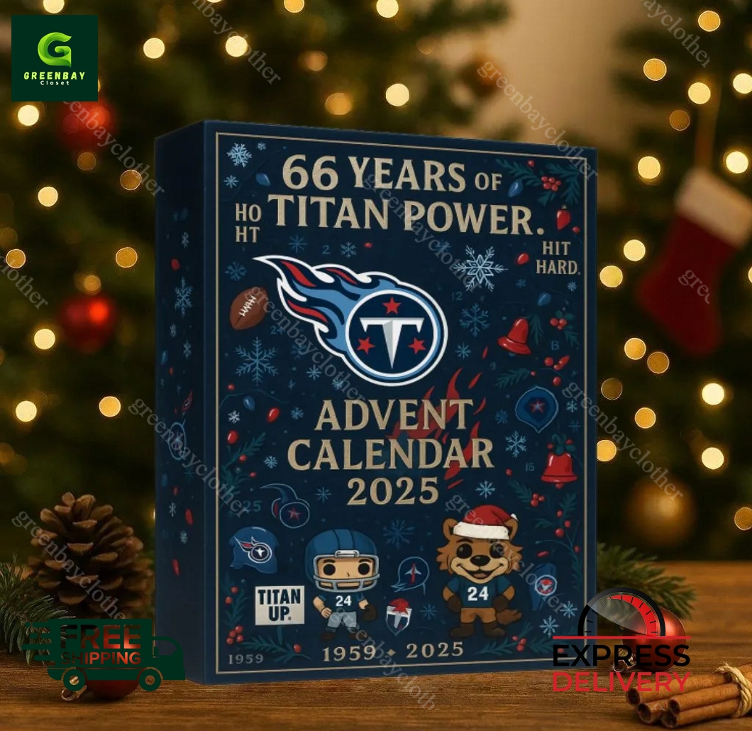 Tennessee Titans 66th Anniversary Advent Calendar 2025