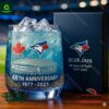 Toronto Blue Jays 48th Anniversary Whiskey Glass