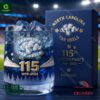 UNC Tar Heels 115th Anniversary Whiskey Glass