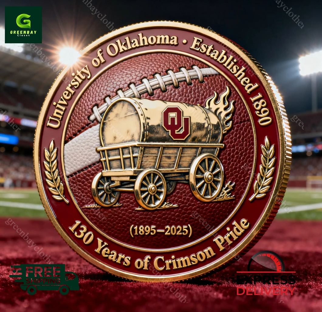 University Of Oklahoma 130th Anniversary Commemorative Coin University Of Oklahoma 130th Anniversary Commemorative Coin