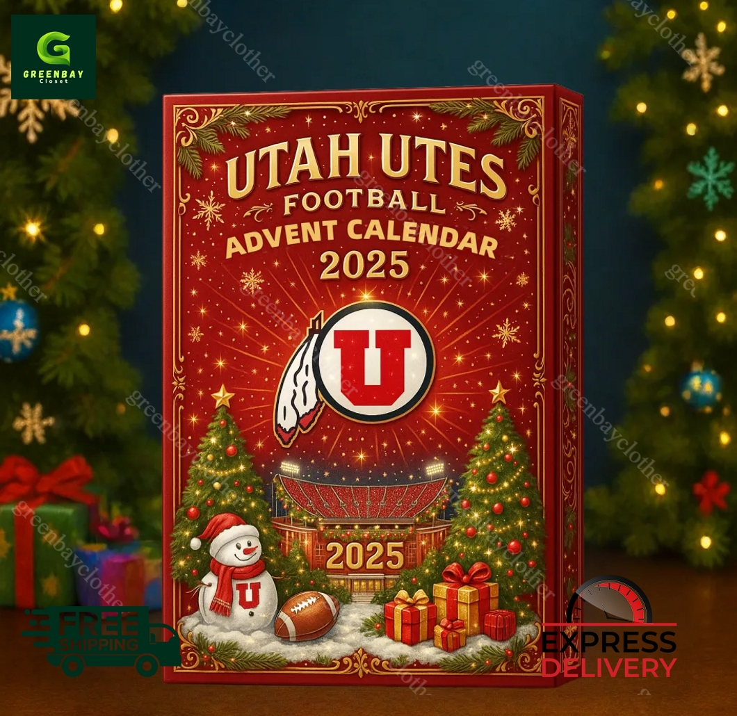 UTAH UTES Football Advent Calendar 2025