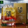 Vegas Golden Knights 9th Anniversary Whiskey Glass