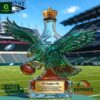 Philadelphia Eagles Retro Logo Whiskey Bottle