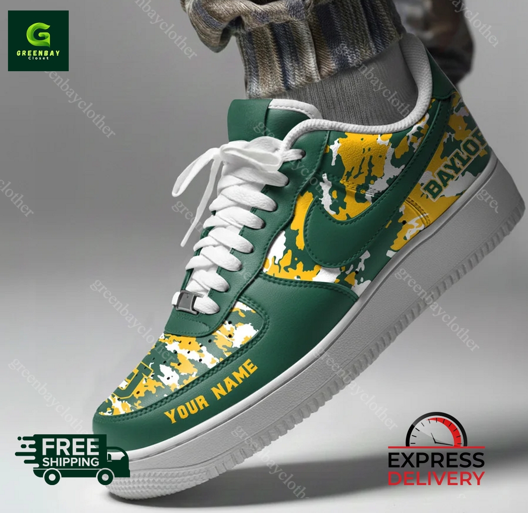 Baylor Bears Personalized Camo Collection Air Force 1 Shoes Baylor Bears Personalized Camo Collection Air Force 1 Shoes