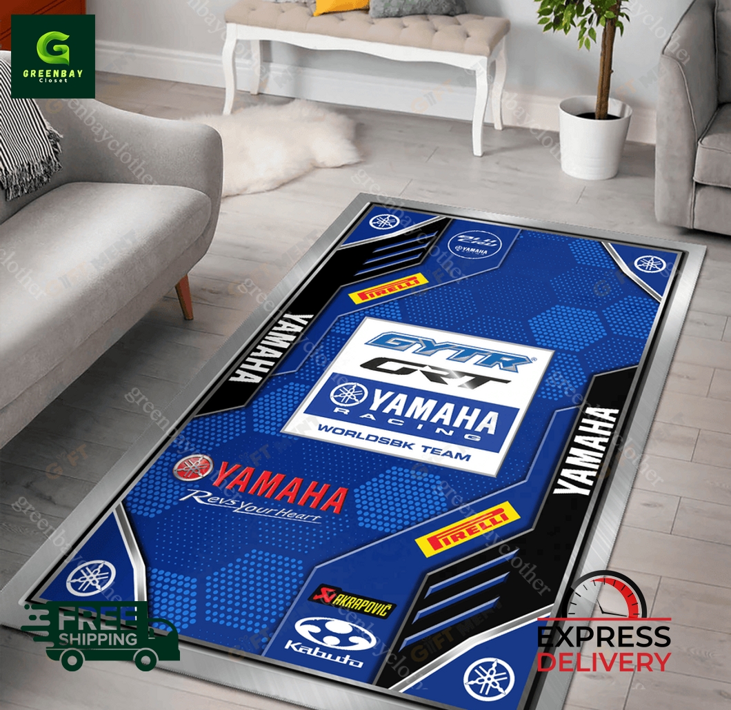 GYTR GRT Yamaha WorldSBK Team Inspired Rug