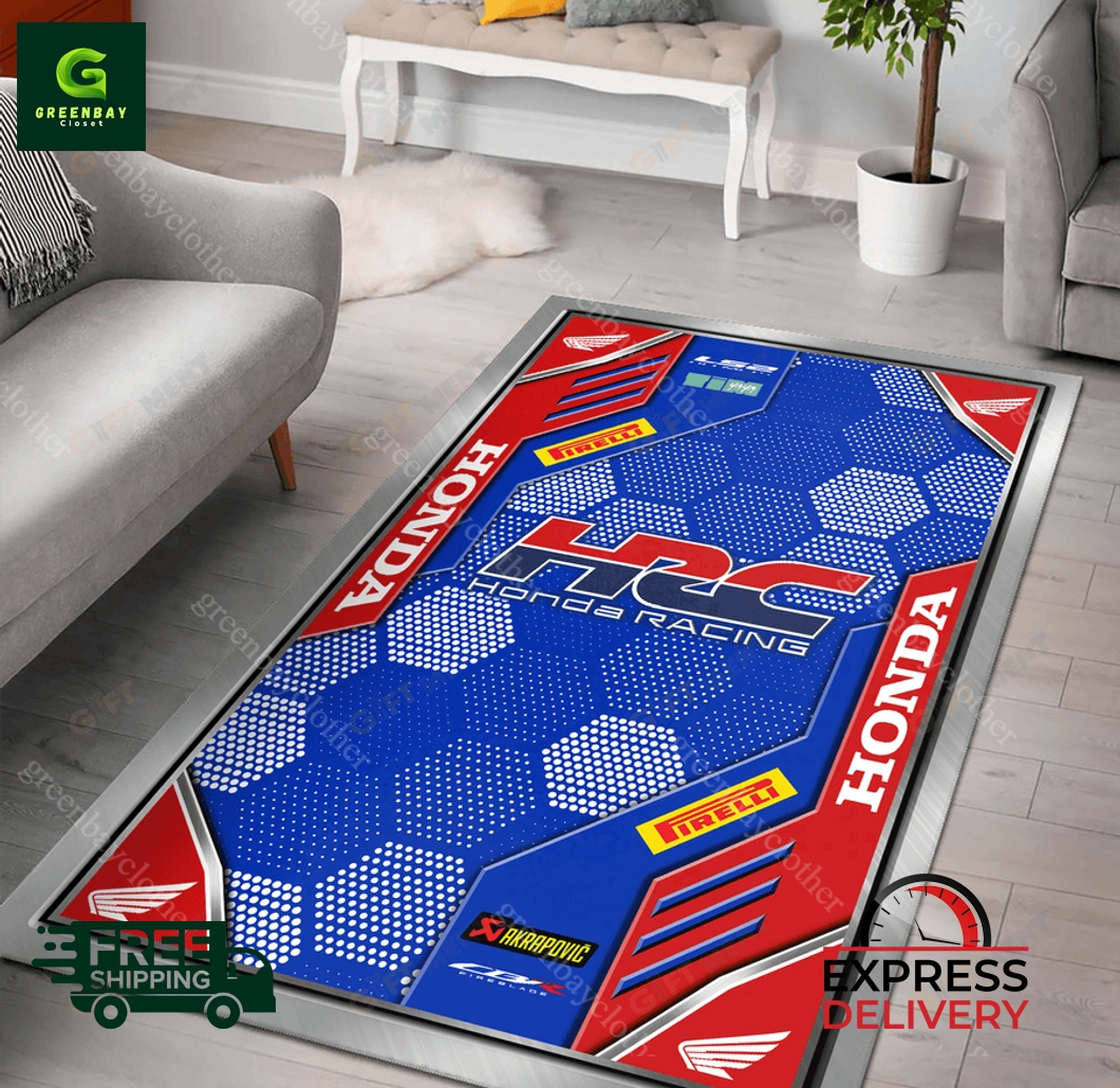 Honda HRC WorldSBK Inspired Rug
