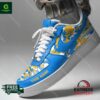 Los Angeles Chargers Personalized Camo Collection Air Force 1 Shoes