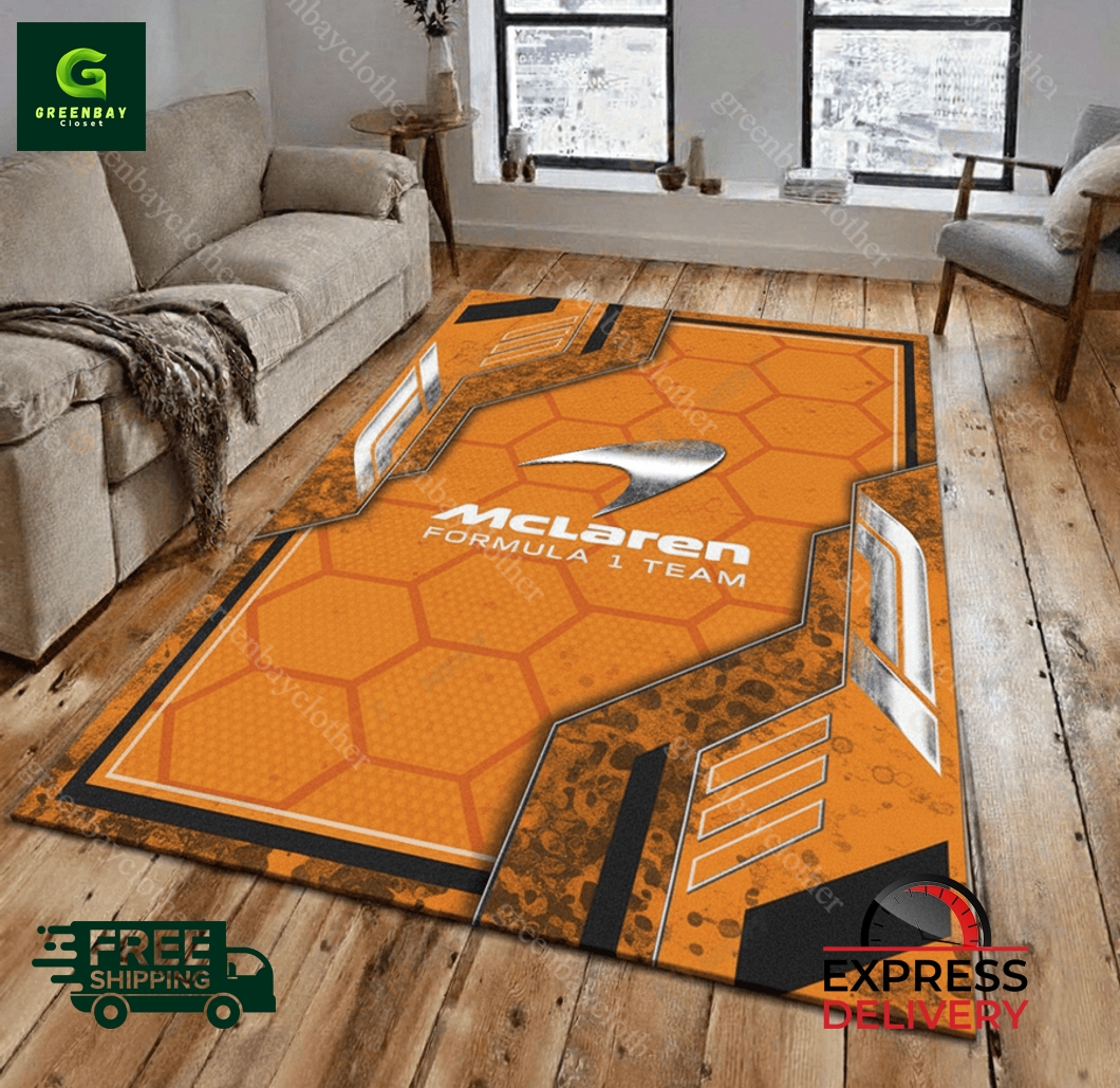 McLaren Formula Inspired Rug