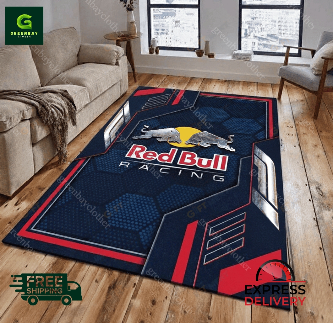 Red Bull Racing Inspired Formula Rug