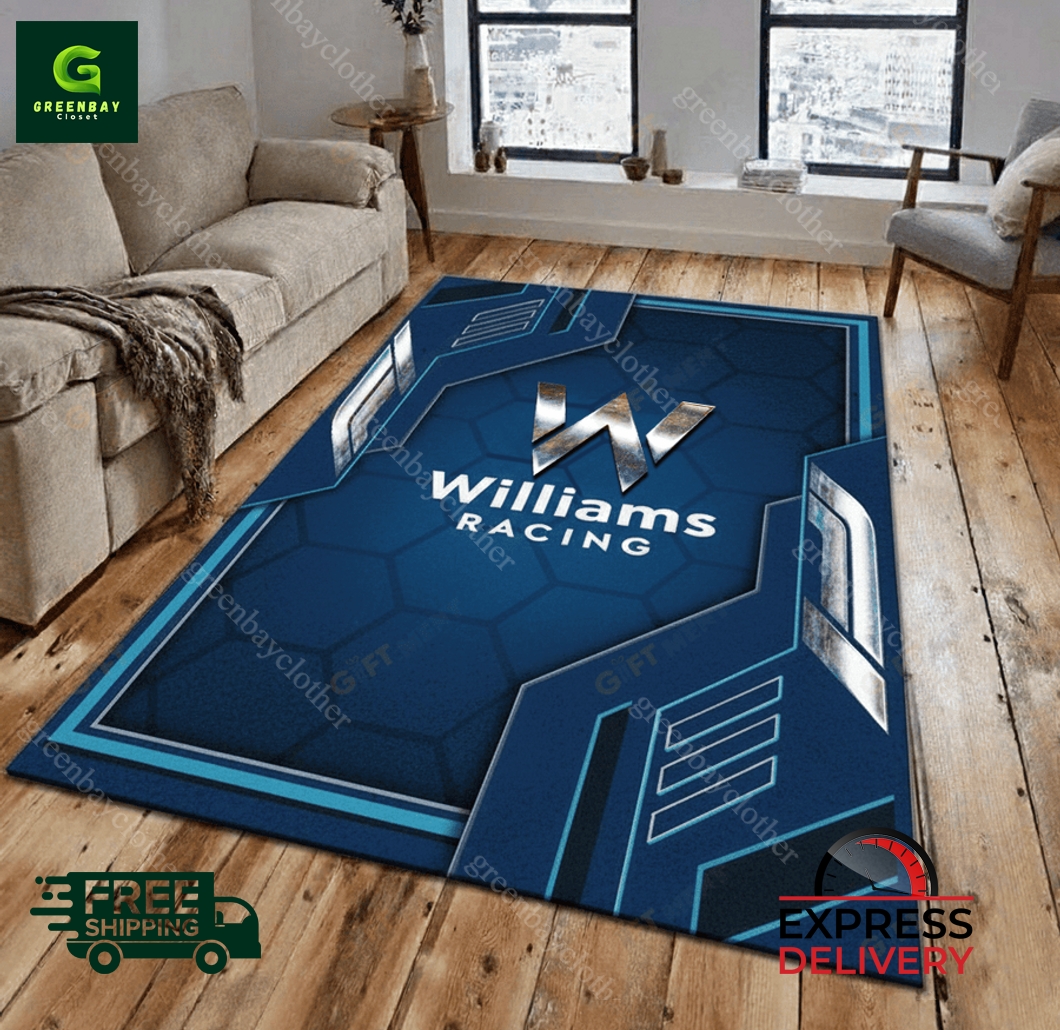 Williams Formula Inspired Rug