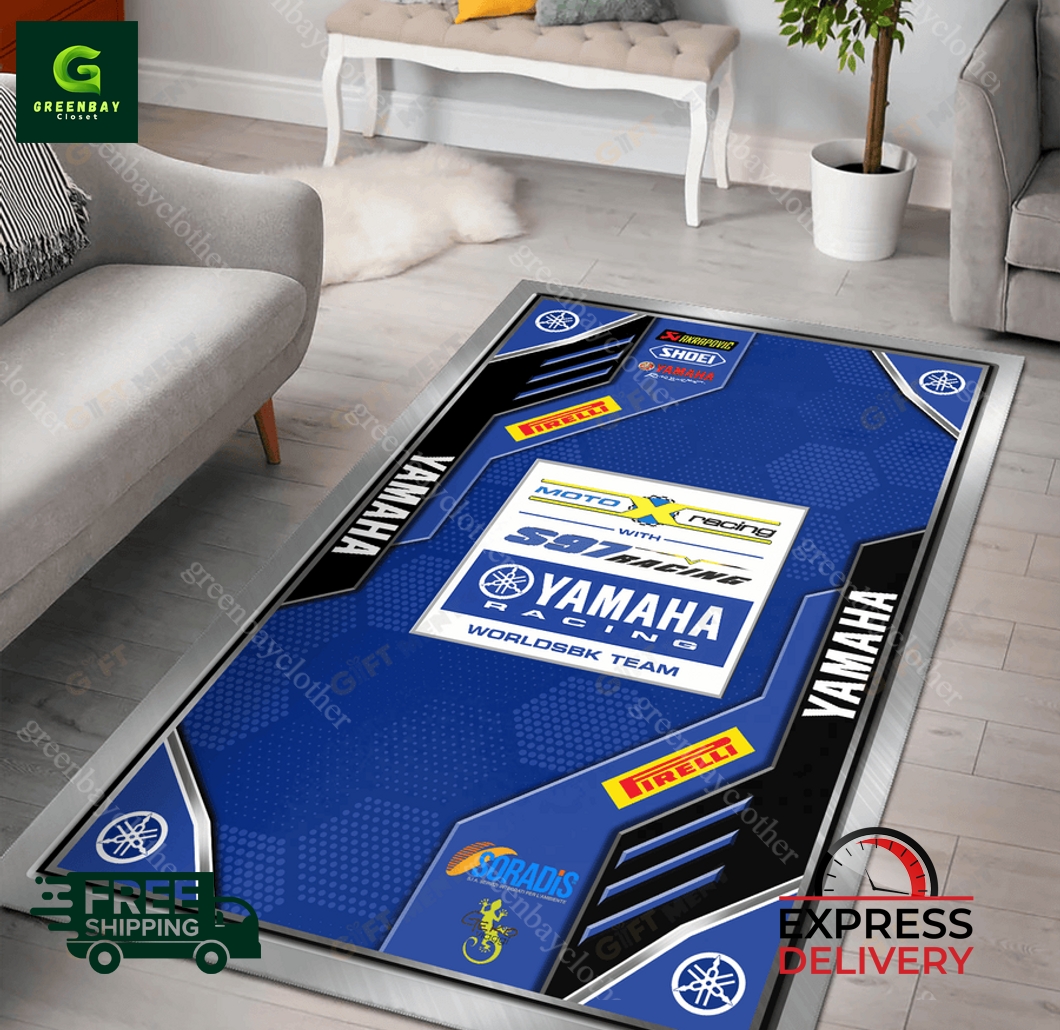 Yamaha Motoxracing WorldSBK Inspired Rug