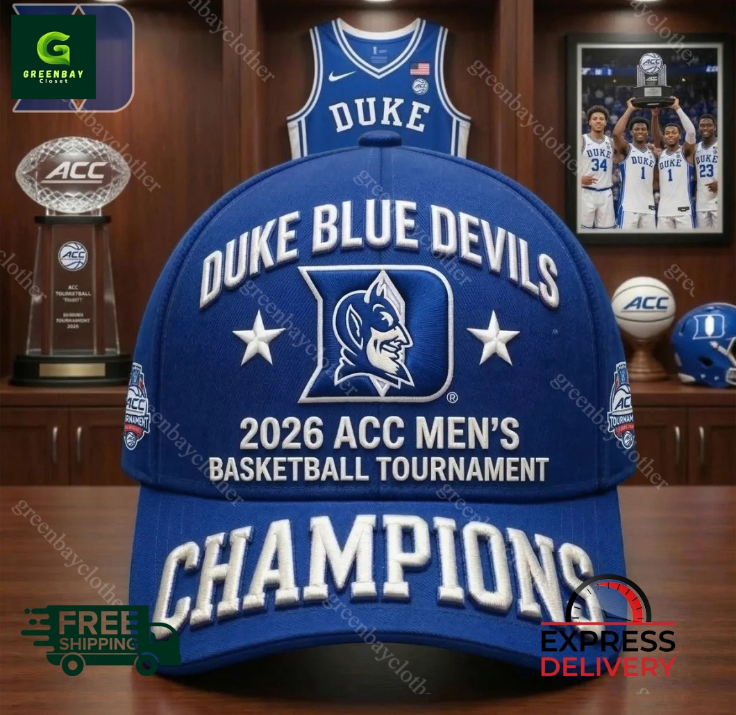Duke Blue Devils 2026 ACC Men’s Basketball Tournament Champions Cap