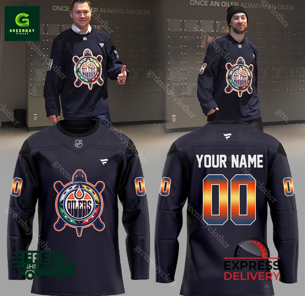 Edmonton Oilers Indigenous Peoples Festival Combo Hockey Jersey