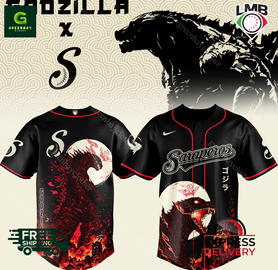 Saltillo Godzilla Minus Zero Baseball Jersey