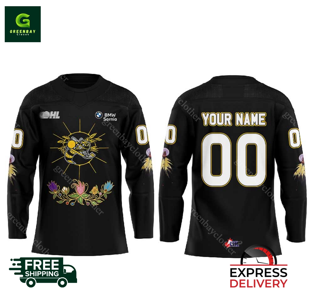 Sarnia Sting Indigenous Heritage 2026 Hockey Jersey