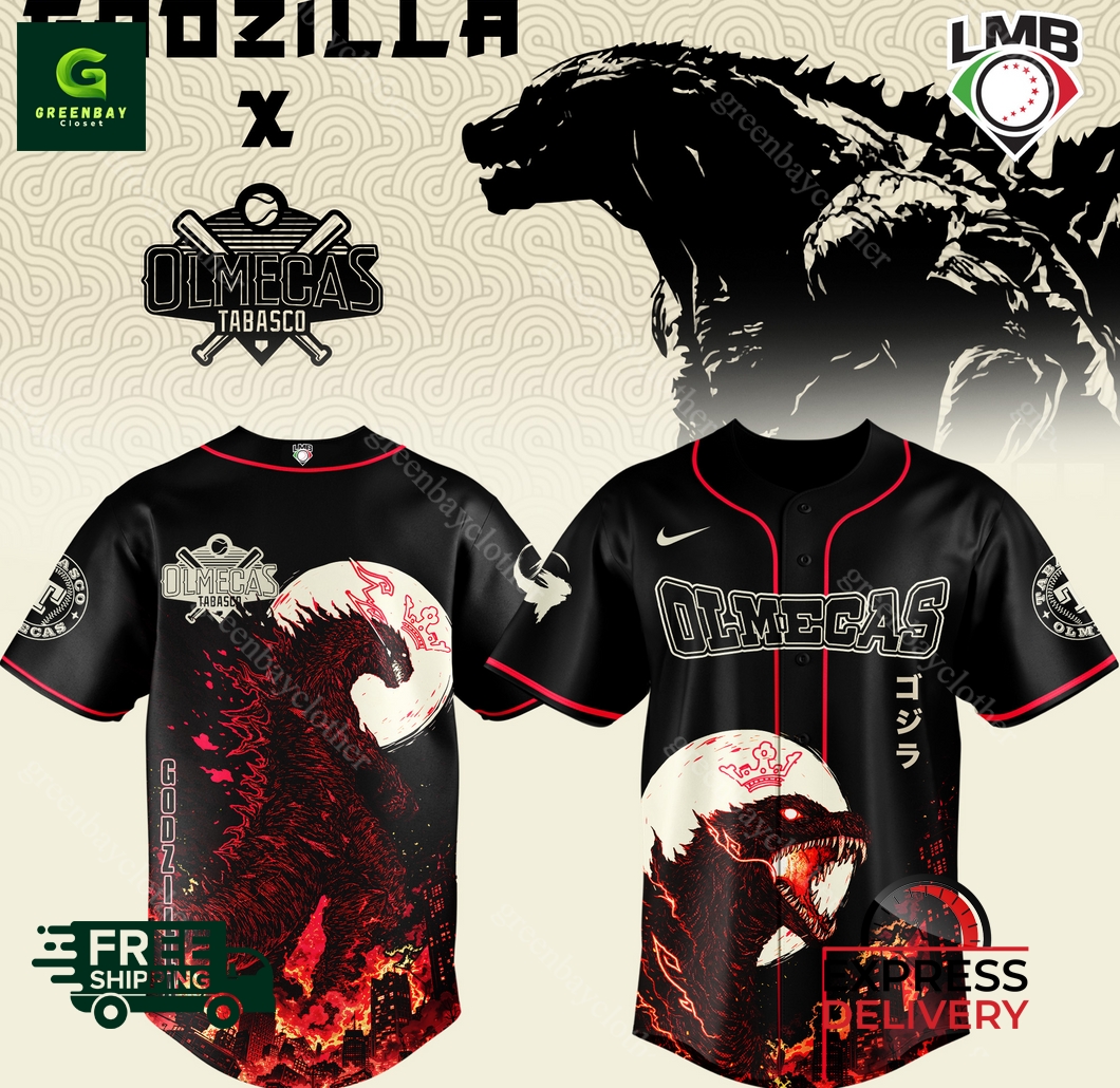 Tabasco Godzilla Minus Zero Baseball Jersey