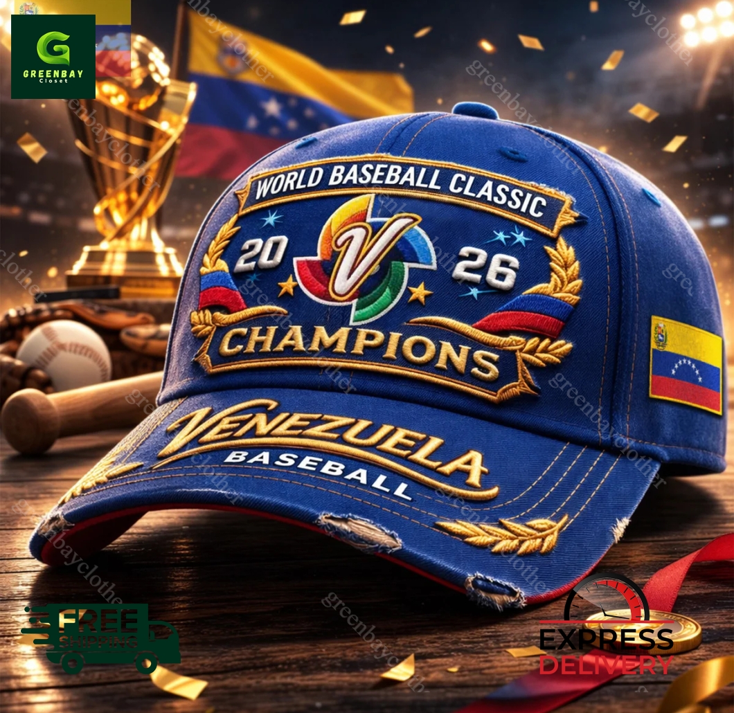 Venezuela Baseball World Champions 2026 Cap